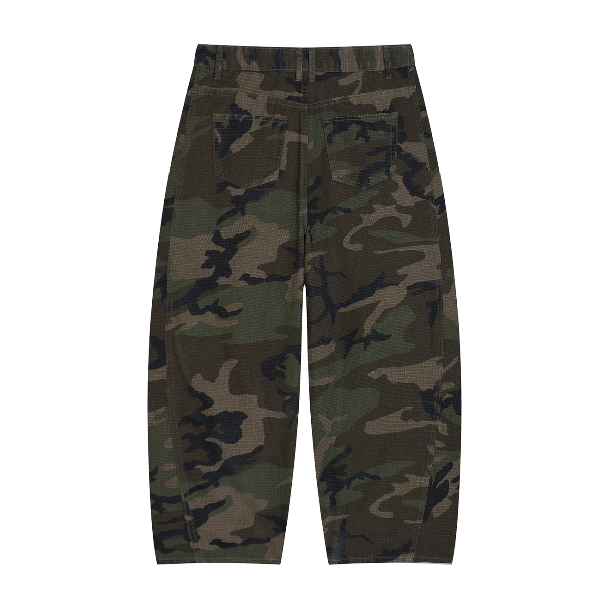Everyday Camo Cargo Pants, Barrel Leg