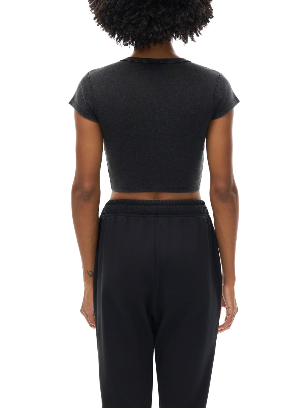 H.G. Crop Top, Snow-Washed