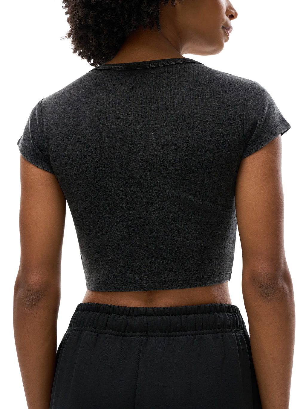 H.G. Crop Top, Snow-Washed