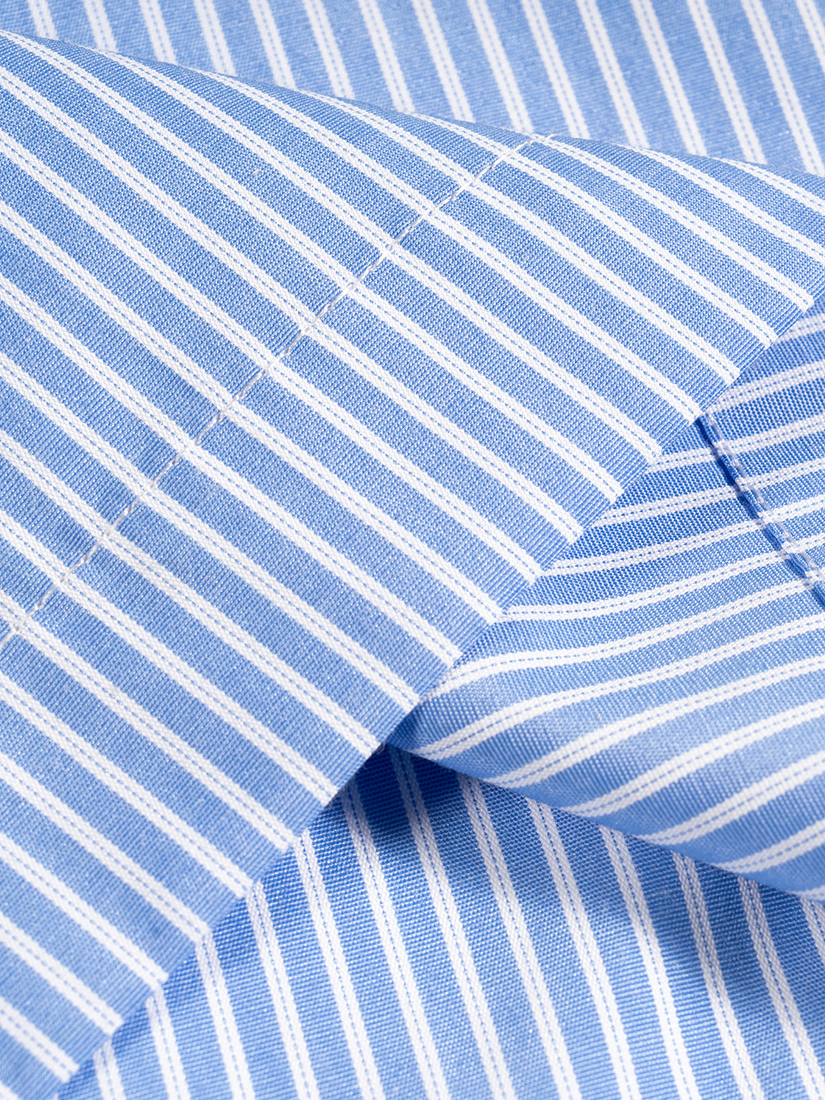 Church Shirt, Oversized Vertical Stripe
