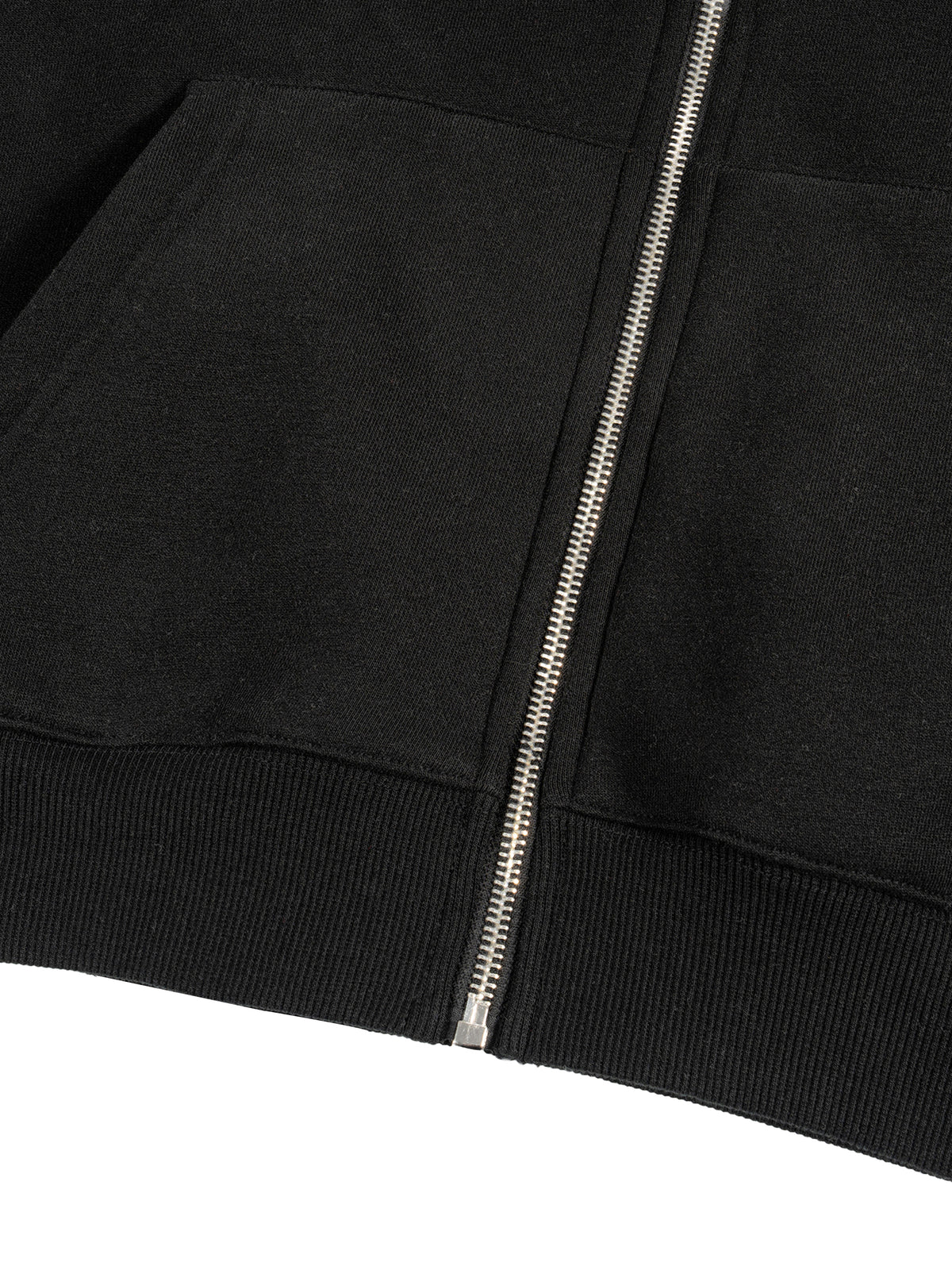 Boxy Zip-Up, Heavyweight Fleece